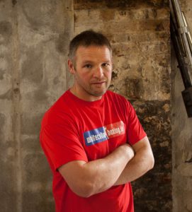 Cathal O' Grady, founder of White Collar Boxing